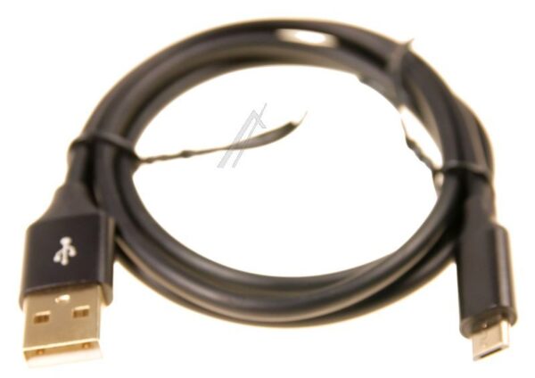 SCHNELLLADE-MICRO-USB-DATENKABEL,  3A,  SCHWARZ,  1M