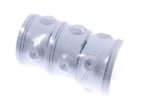 120386 SATZ 3 WASSERDICHTE DOSEN Ø80 TIEFE 40MM - IP55