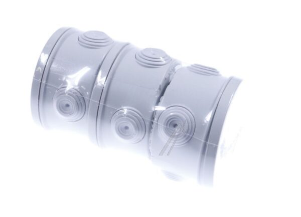 120386 SATZ 3 WASSERDICHTE DOSEN Ø80 TIEFE 40MM - IP55