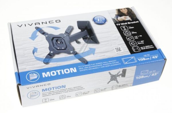 BMO 6020 37977 TV-WANDHALTERUNG,  MOTION,  VESA 200, MAX 25KG