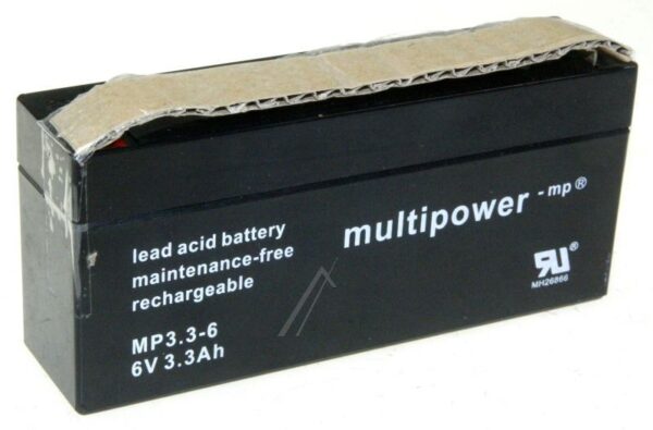 MP3,3-6 6V 3300MAH BLEIAKKU MULTIPOWER