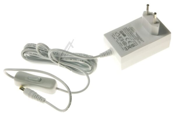 12V-3A-36W PSE50304 EU STECKER-SNT MIT SCHALTER,  5,5X2,1MM HOHLSTECKER,  WEISS