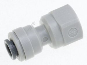 PI451222S STECKVERBINDER MIT INNENGEWINDE,  3/ 8" AUF 1/ 4" NPTF INNENGEWINDE