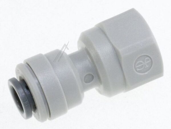PI451222S STECKVERBINDER MIT INNENGEWINDE,  3/ 8" AUF 1/ 4" NPTF INNENGEWINDE