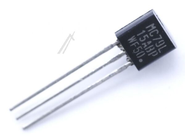7915 MC79L15ABPG SPANNUNGSREGLER,  -15V/ 0,1A,  TO-92