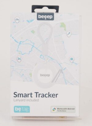 80563 BEEEP BETAG ANDROID TRACKER WEISS & SCHLÜSSELANHÄNGER WEISS - 1 PACKUNG