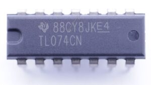 TL074CN IC OPERATIONSVERSTÄRKER,  QUAD JFET,  DIP-14