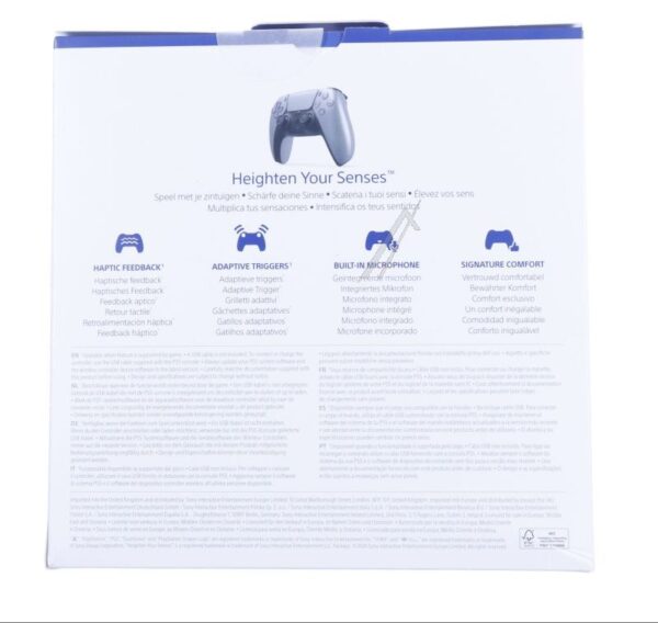 9577348 SONY PS5 DUALSENSE CONTROLLER STERLING SILVER