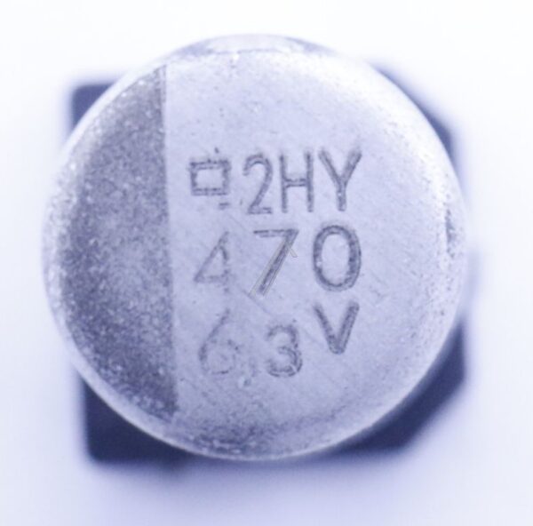 470UF-6,3V SMD-ELKO 105° 8,0X10MM