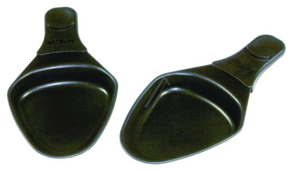 XA400102 2 BESCHICHTETE PFÄNNCHEN OVAL