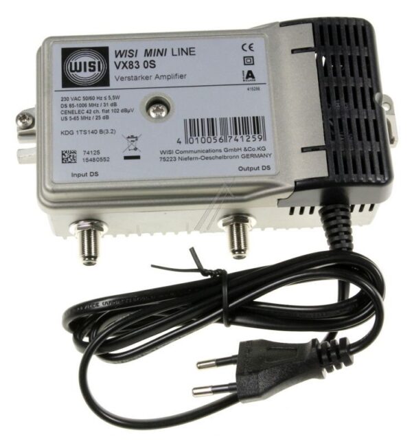 VX 83 0S 76747 HAUSANSCHLUSSVERSTÄRKER 31DB,  1GHZ,  NACH KDG 1TS140