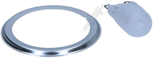 10044113 HALOGENLAMPE LAMPEN-REPARATUR-SET MIT METALLRINGDICHTUNG,  SOCKEL G9, 43W,  230V,  OPTIMALE HALOGENZUSAMMENSETZUNG FÜR HOHE