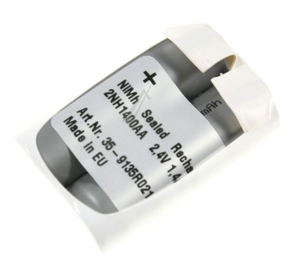 2,4V-1200MAH 2-HHR-120AA NIMH-AKKU 2NH1200 4/ 5AA RSL,  L:B:H: 29*15*43MM