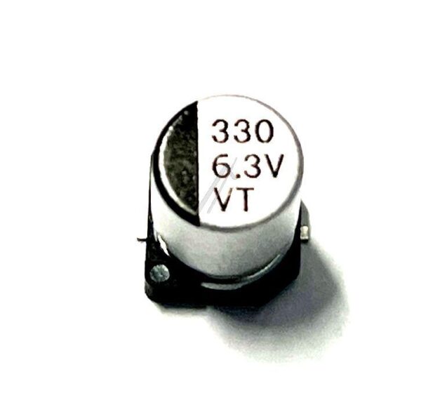 330UF-6,3V SMD-ELKO 105° 6,3X7,7MM