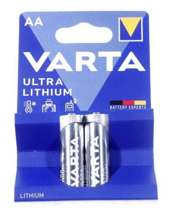 LR6 6106301402 1,5V MIGNON PROFESSIONAL LITHIUM AA VARTA 2ER BLISTER