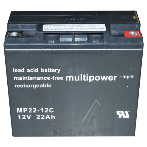 12V-22000MAH MPC22-12I MP22-12C ZYKLEN BLEIAKKUMULATOR MULTIPOWER
