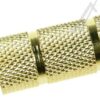 65360 ADAPTER KLINKE 3,5MM STECKER > 6,35MM BUCHSE 3-POLIG METALL