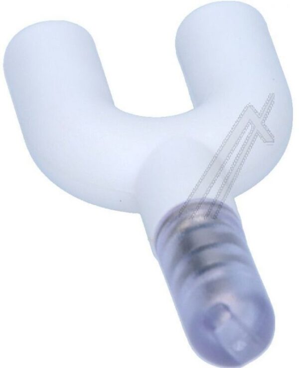 HEADSET ADAPTER 3,5MM 4POLIGER KLINKENSTECKER/ 2X 3,5MM 3POLIGE KLINKENBUCHSE,  WEISS