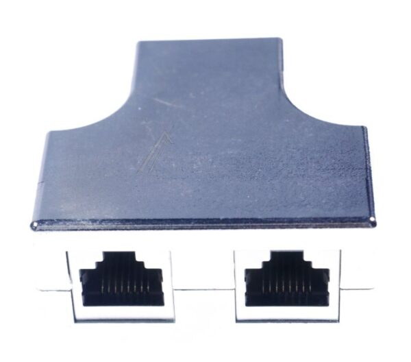 87860 RJ45-SPLITTER/ T-ADAPTER 1X RJ45 BUCHSE ZU 2X RJ45 BUCHSE CAT.5E STP