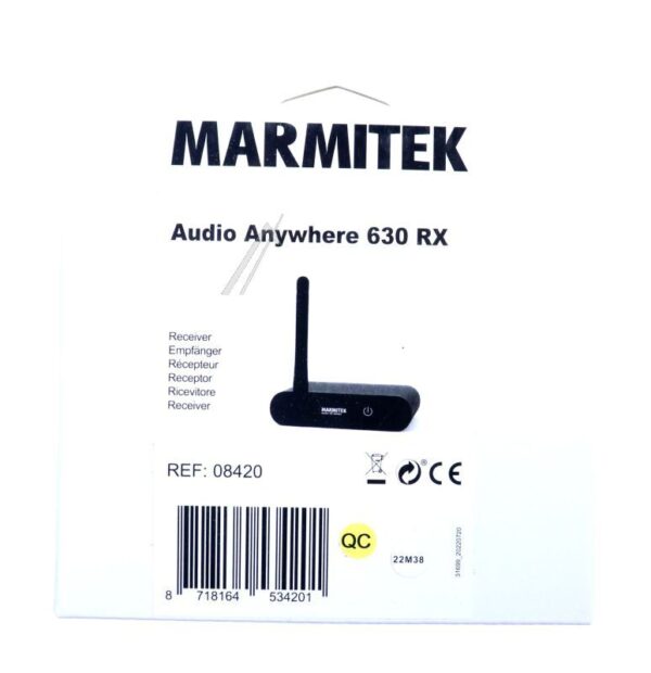 AA630 RX 08420 ZUSÄTZLICHER EMPFÄNGER - AUDIO ANYWHERE 630