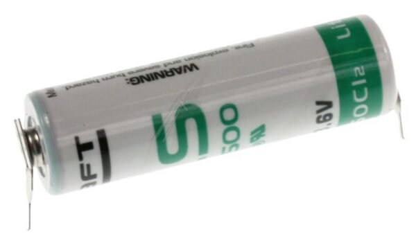 3,6V-2600MAH LS145002PF LITHIUMBATTERIE MIT PRINTSTIFTEN SAFT