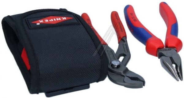 00 20 72 V06 MINI-ZANGENSET IN WERKZEUGGÜRTELTASCHE 2-TEILIG (SPITZ-KOMBIZANGE UND MINI-COBRA)