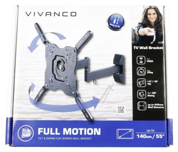 BFMO 6040 37980 TV WANDHALTERUNG,  FULL MOTION,  VESA 400, MAX 35KG