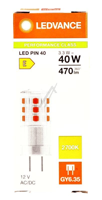 AC5896501ZS LED PIN40 3.3W 827 CL GY6.35 P