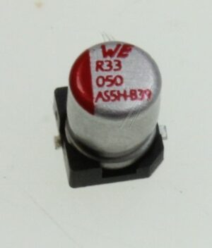 0,33UF-50V 865230640003 SMD-ELKO WE 105° 4X5,5MM