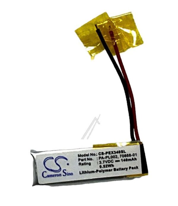 3,7V-140MAH LI-POLYMER KOPFHÖRERAKKU