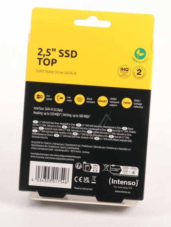 3812450 SSD-FESTPLATTE 2,5" - SATA III - TOP 512GB