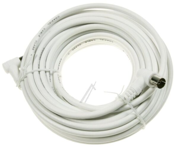 ANTENNENKABEL 10,0M CLASS A WINKEL/ WINKEL WEISS