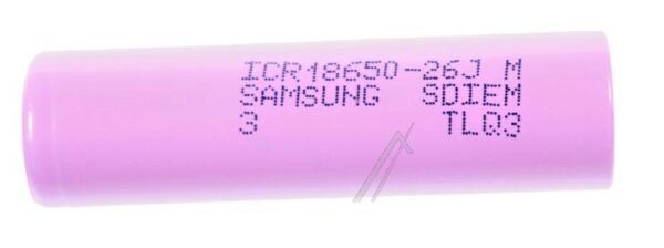 18650 ICR18650-26J3 3,63V-2600MAH LI-ION AKKUZELLE