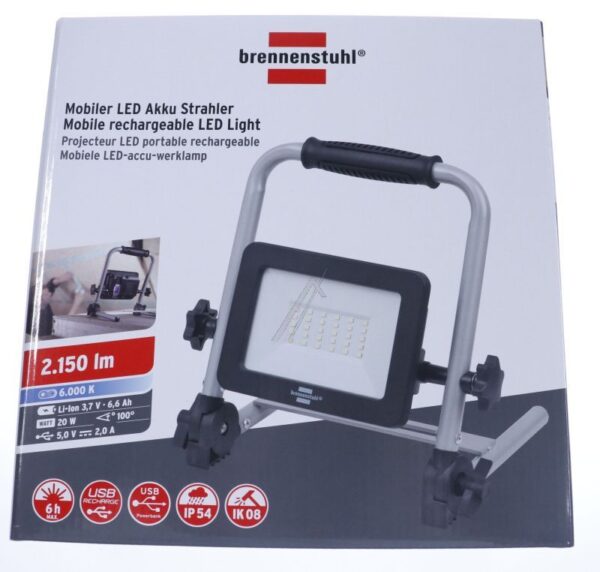 1171960205 LED LAMPA 2150LM,  IP54, 20W,  6H RADA