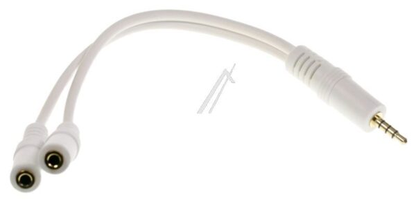 ADAPTER 4-POL. 3,5MM STECKER/ 2 X 4-POL. 3,5MM BUCHSE 0,2M