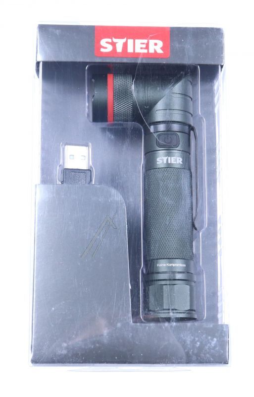 903071 AKKU-LED-TASCHENLAMPE 300 LUMEN,  UV-LICHT 395NM,  DREHBARER KOPF UND MAGNET