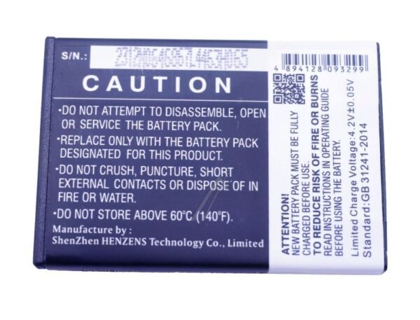 3,7V-1200MAH LI-ION HANDY AKKU FÜR DORO