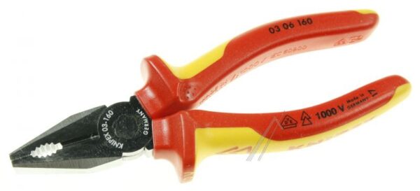 03 06 160 KOBINOVANA KLEŠTA 160MM VDE KNIPEX