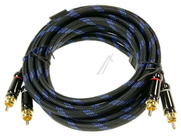 HQ PREMIUM 2X CINCHSTECKER/ 2X CINCHSTECKER,  2,50M