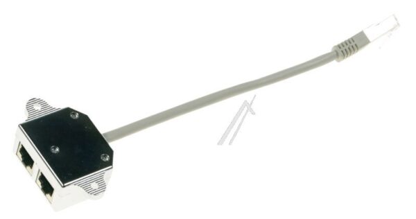 ISDN/ ISDN CAT5E PATCHKABEL-ADAPTER,  RJ45 STECKER/ 2X RJ45 BUCHSE