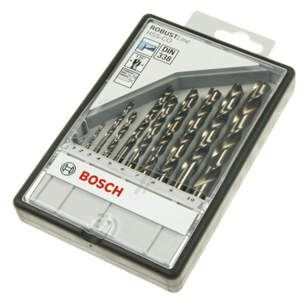 2.607.019.925 10-TEILIGES ROBUST LINE METALLBOHRER-SET HSS-CO