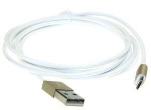 USB2.0 A ST./ MICRO USB B ST.,  FAST CHARGING,  WEISS,  1,8M