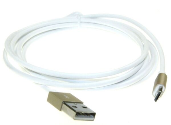 USB2.0 A ST./ MICRO USB B ST.,  FAST CHARGING,  WEISS,  1,8M