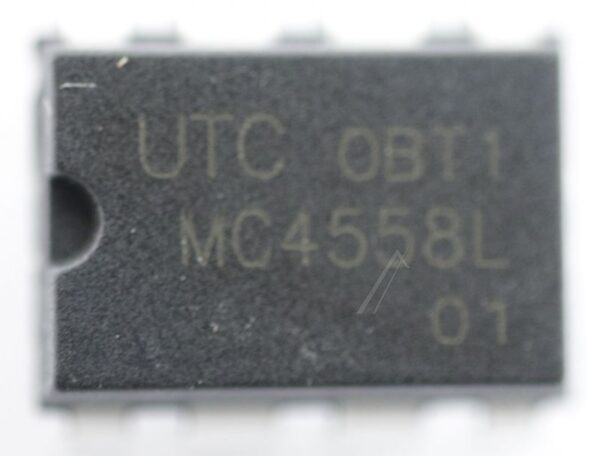 4558 MC4558L IC OPERACIONI POJAČIVAČ (OP-AMP),  DIP-8
