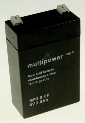6V-2800MAH MP2,8-6P BLEIAKKUMULATOR MULTIPOWER