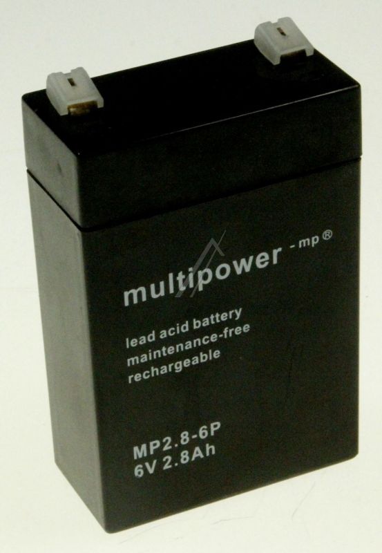 6V-2800MAH MP2,8-6P BLEIAKKUMULATOR MULTIPOWER