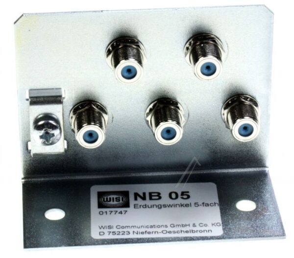 NB 05 17747 ERDUNGSWINKEL,  5-FACH,  1 STÜCK,  5 ANSCHLÜSSE,  F-TECHNIK