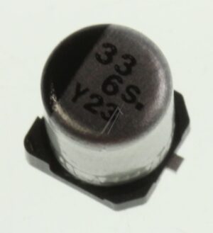 33UF-6,3V SMD-ELKO PAN 85° 4X5,4MM