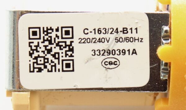 10150173 17476000007448 SOLENOID VENTIL 220-240V 50/ 60HZ 6W 3.78 OHM 2.5L/ MIN 1