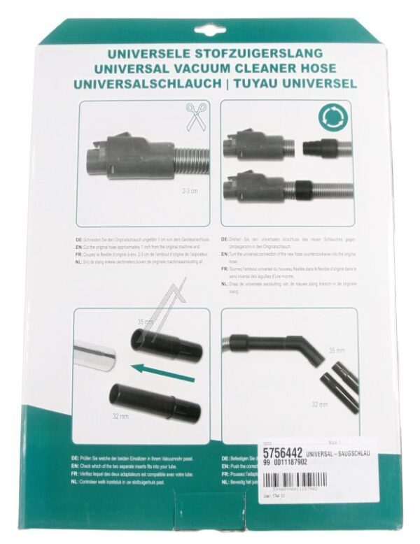 COMVHU S UNIVERZALNO CREVO ZA USISIVAČ